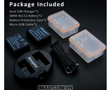 Sạc đôi Kingma for  Panasonic DMW-BLC12