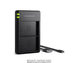Sạc đôi máy ảnh RAVPower for Nikon EN-EL14
