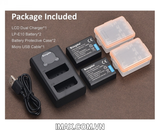 Sạc đôi Ver 2 Kingma cho Canon LP-E10