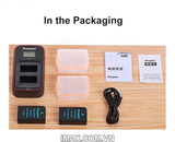 Sạc đôi Ver 3 Kingma cho Nikon EN-EL20