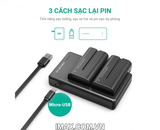Sạc máy ảnh Ravpower for Sony NP-F550