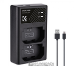 Sạc nhanh hai pin K&F Concept NP-FZ100 - KF28.0010