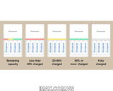 Sạc nhanh tự ngắt Panasonic CC55 Trắng _ KJ55MCC40C