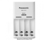 Sạc Panasonic CC51, Sạc 4 viên AA/AAA, Hàng nhập khẩu