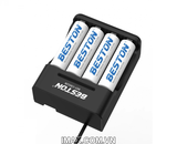 Sạc Pin AA & AAA Beston C8022B Ni-Mh 2.4V 4 pin, đèn LED báo