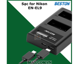 Sạc pin máy ảnh Beston For Nikon EN-EL9