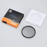 Filter K&F Concept B Series ND2-ND400 (KF01.1102-KF01.1114) giảm 1-9Stop, 37-82mm