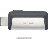 Sandisk USB 3.1 Type-C 256GB, 2 cổng: USB, Type C