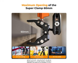 Siêu Kẹp Đa Chức Năng Với Ballhead Magic Arm MS13 - KF31.083