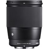 Ống kính Sigma 16mm F1.4 DC DN Contemporary ngàm Sony E
