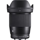 Ống kính Sigma 16mm F1.4 DC DN Contemporary ngàm Fujifilm X