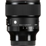 Ống kính Sigma 85mm F1.4 DG DN Art ngàm Sony E