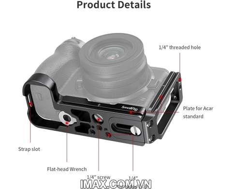 SmallRig L-Bracket for Nikon Z5/Z6/Z7/Z6 II/Z7 II Camera  _  2947
