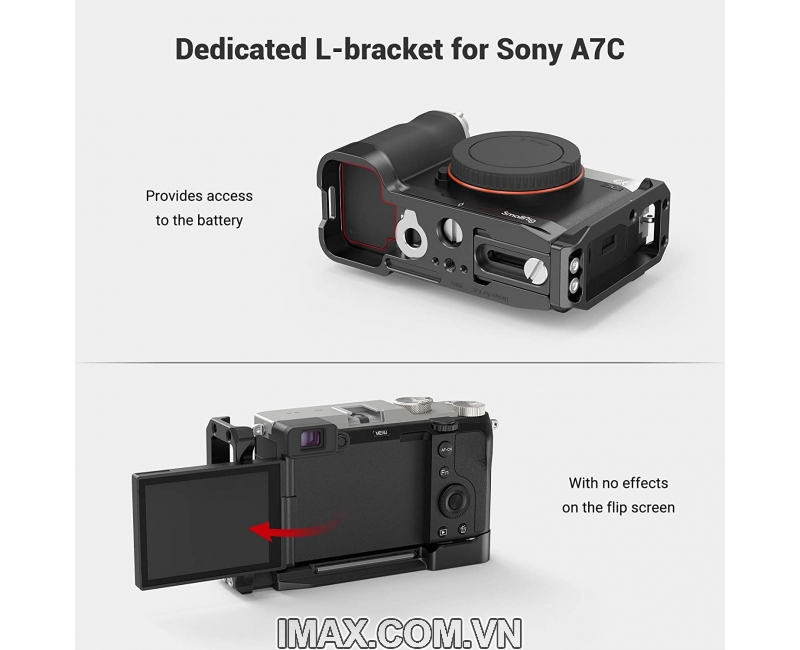 SmallRig L-Bracket for Sony A7C 3089 –
