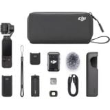 Combo 1: Máy quay DJI Osmo Pocket 3 Combo 1 + 3 thẻ 64GB 200MB/s, dán màn hình, khăn lau K&F