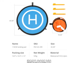 Thảm hạ cánh PGYTECH Landing Pad for DJI Drones _ 110cm