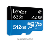 Thẻ nhớ 512GB Micro SDXC Lexar 633x 95MB/s