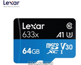 Thẻ nhớ 64GB Micro SDXC Lexar 633x 95MB/s