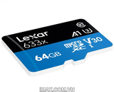 Thẻ nhớ 64GB Micro SDXC Lexar 633x 95MB/s