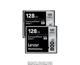 Thẻ nhớ CF Lexar 128GB 800X~120MB/s