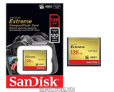 Thẻ nhớ CF Sandisk Extreme 128GB 800x 120MB/s