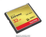 Thẻ nhớ CF Sandisk Extreme 32GB 800x 120MB/s