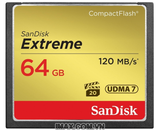 Thẻ nhớ CF Sandisk Extreme  64GB 800X 120MB/s