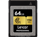Thẻ nhớ CFexpress Type B card Lexar 64GB 1750MB/s