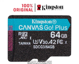 Thẻ nhớ Kingston Micro SDXC 64GB 170MB/s Canvas Go Plus