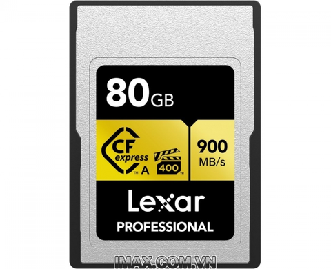 Thẻ nhớ Lexar CFexpress Professional Type A Gold 80GB 900MB/s