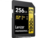 Thẻ nhớ Lexar® Professional 1800x SDXC™ UHS-II Card GOLD 256GB