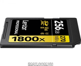 Thẻ nhớ Lexar® Professional 1800x SDXC™ UHS-II Card GOLD 256GB