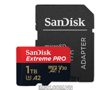 Thẻ nhớ MicroSD 1TB Sandisk Extreme Pro 200 MB/s (Bản mới nhất)
