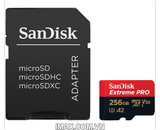 Thẻ nhớ MicroSD 256GB Sandisk Extreme Pro 200 MB/s