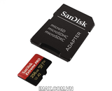 Thẻ nhớ MicroSD 256GB Sandisk Extreme Pro 200 MB/s