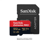 Thẻ nhớ MicroSD 512GB Sandisk Extreme Pro 200 MB/s