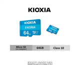Thẻ nhớ MicroSD 64GB Kioxia Exceria 100/15 Mb/s