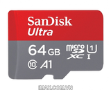 Thẻ nhớ MicroSD 64GB Sandisk Ultra A1 140 MB/s