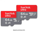 Thẻ nhớ MicroSD 64GB Sandisk Ultra A1 140 MB/s