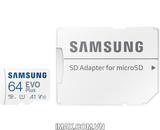 Thẻ nhớ Samsung Micro SDXC EvoPlus 64GB 130 Mb/s