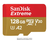 Thẻ nhớ Sandisk MicroSD Extreme 128GB 190/90Mb/s (Bản mới nhất)