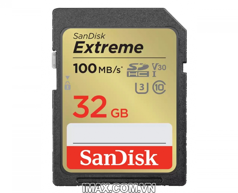 Thẻ nhớ Sandisk SDHC Extreme 32GB 100/60Mb/s