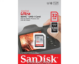 Thẻ nhớ SanDisk SDHC Ultra 32GB Class 10 120mb/s