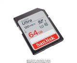 Thẻ nhớ SanDisk SDXC Ultra 64GB Class 10 100-120mb/s