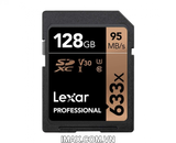 Thẻ nhớ SDXC Lexar 128GB 633X, 95MB/s