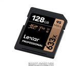 Thẻ nhớ SDXC Lexar 128GB 633X, 95MB/s
