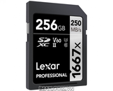 Thẻ nhớ SDXC Lexar 256GB UHS-II 1667X 250MB/s