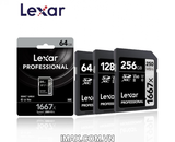 Thẻ nhớ SDXC Lexar 64GB UHS-II 1667X 250MB/s