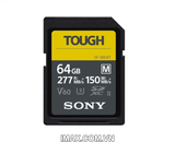 Thẻ nhớ Sony 64GB SDXC SF-M series TOUGH UHS-II 277/150MB/s