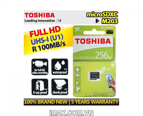 Thẻ nhớ Toshiba Micro SDXC 256GB 100MB/s
